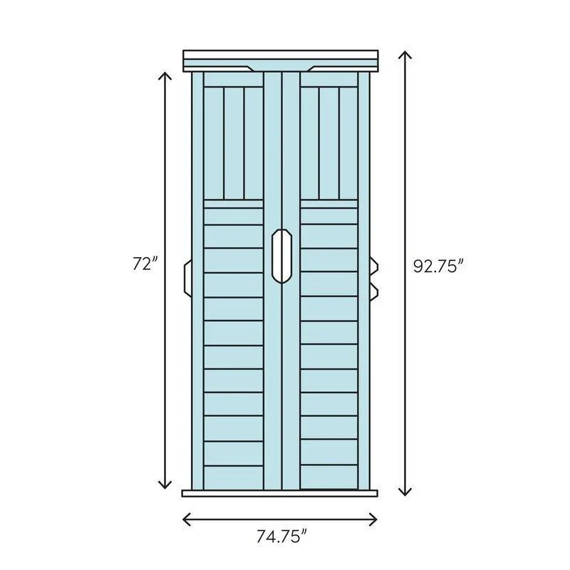 Suncast Resin Storage Shed 6 ft. 3 in. W x 5 ft. 6 in. D - BMS6510D - Image 8 Suncast Resin Storage Shed 6 ft. 3 in. W x 5 ft. 6 in. D - BMS6510D - Image 8