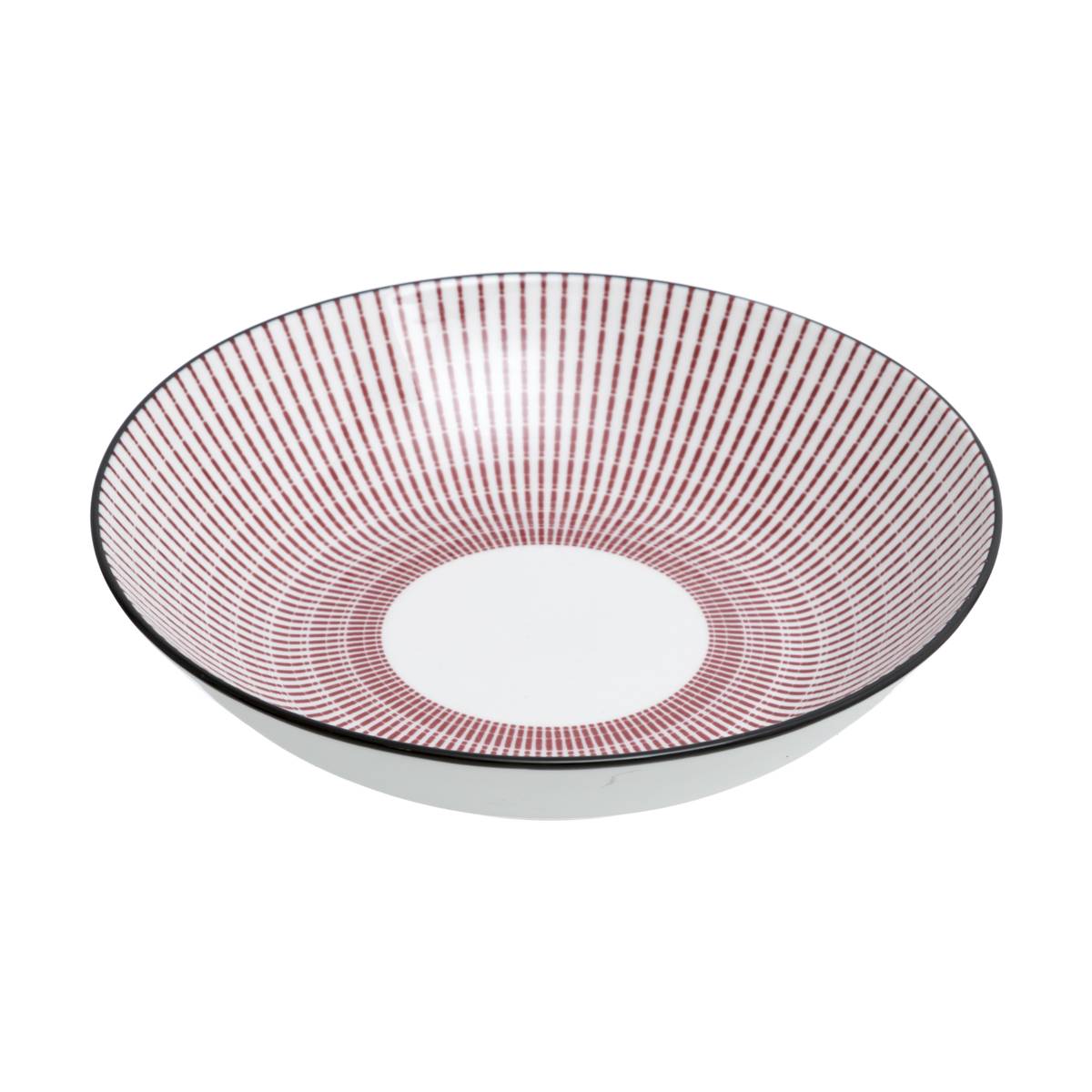 Set of 6 deep plates "Lunis" D.20.2 cm