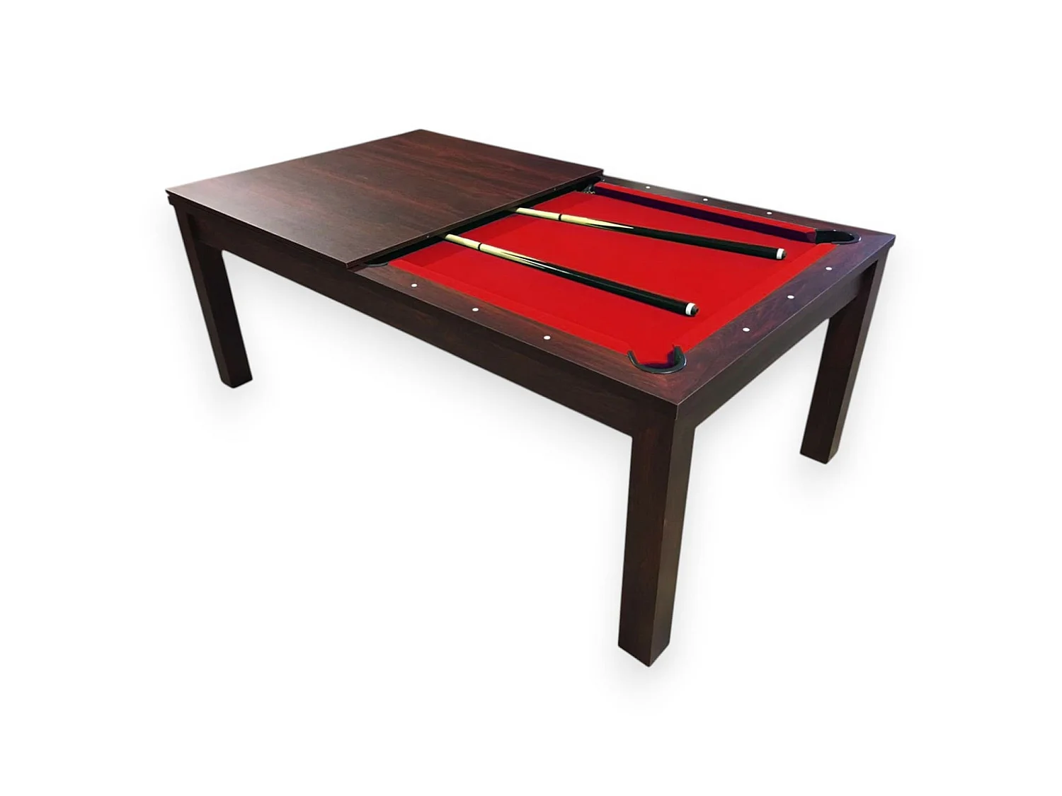 Table de billard convertible 7 pieds avec table à manger – Estia