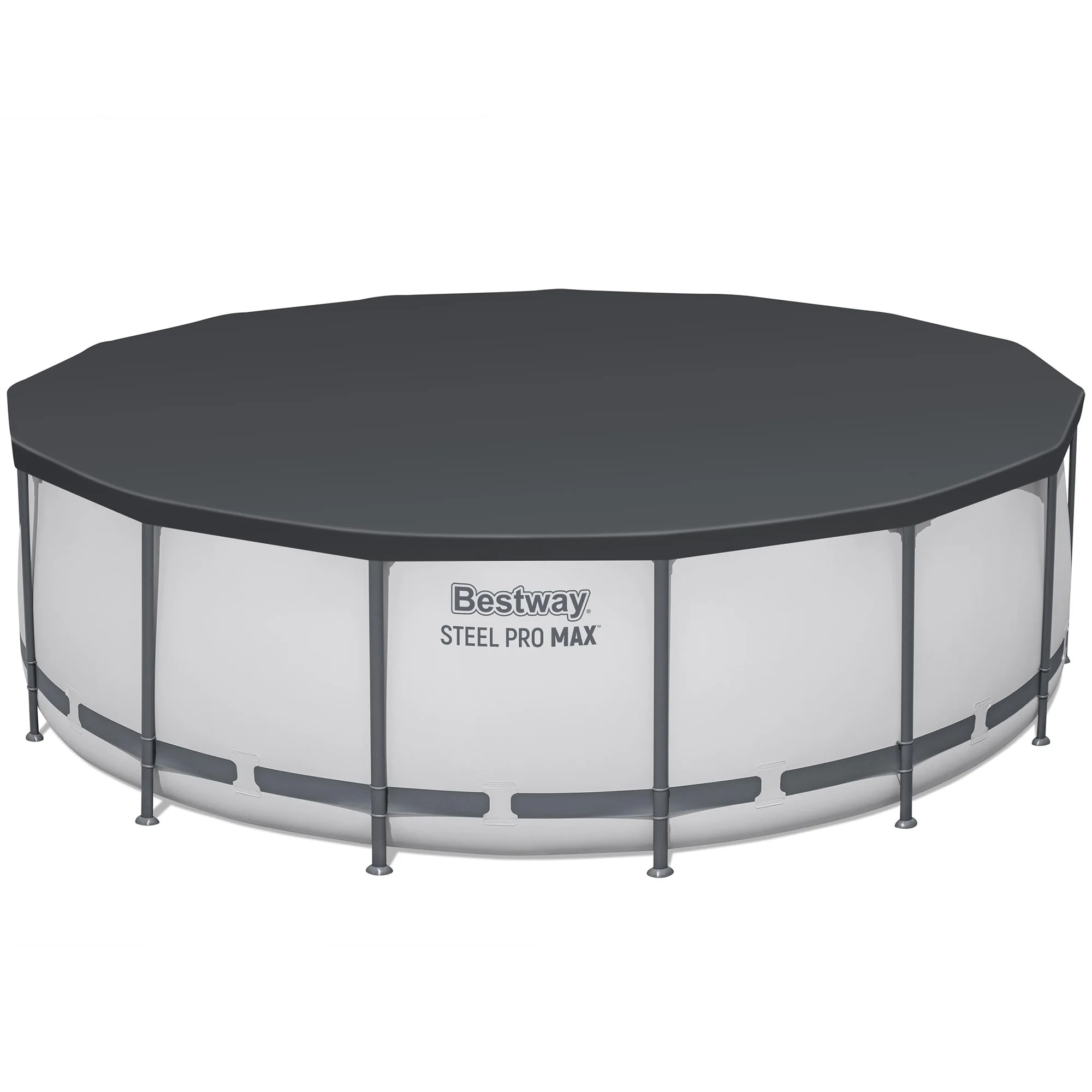 Bestway: Steel Pro MAX 15' X 48" Above Ground Pool Set - 4231 Gallon, Outdoor Family Pool, Corrosion & Puncture Resistant, Includes Filter, Pump, Ladder & Cover - Image 3