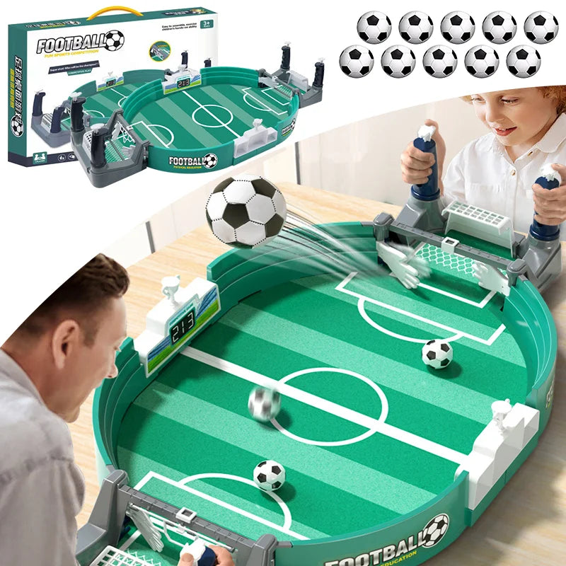 Familie Tafelvoetbaltafel - Stevige Constructie met Eenvoudige Opstelling en Opslag - Brengt de Spanning van het Spel naar je Woonkamer