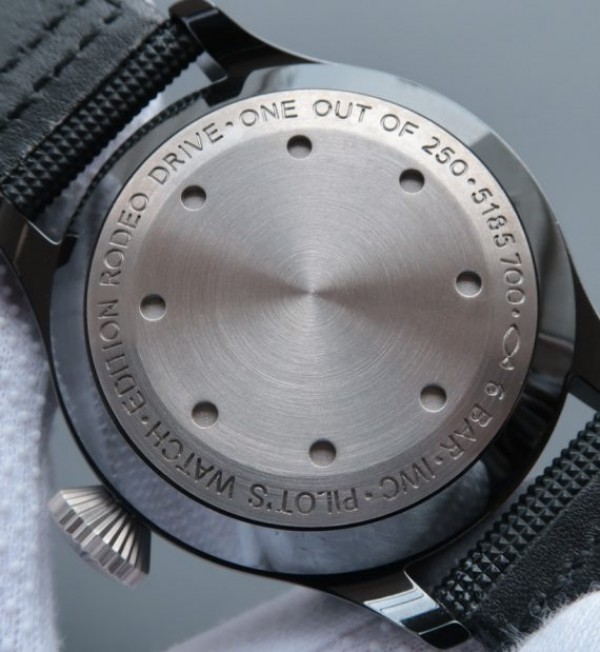 Replica IWC ZF Big Pilot IW502003 Real Ceramic Nylon Strap - Top club