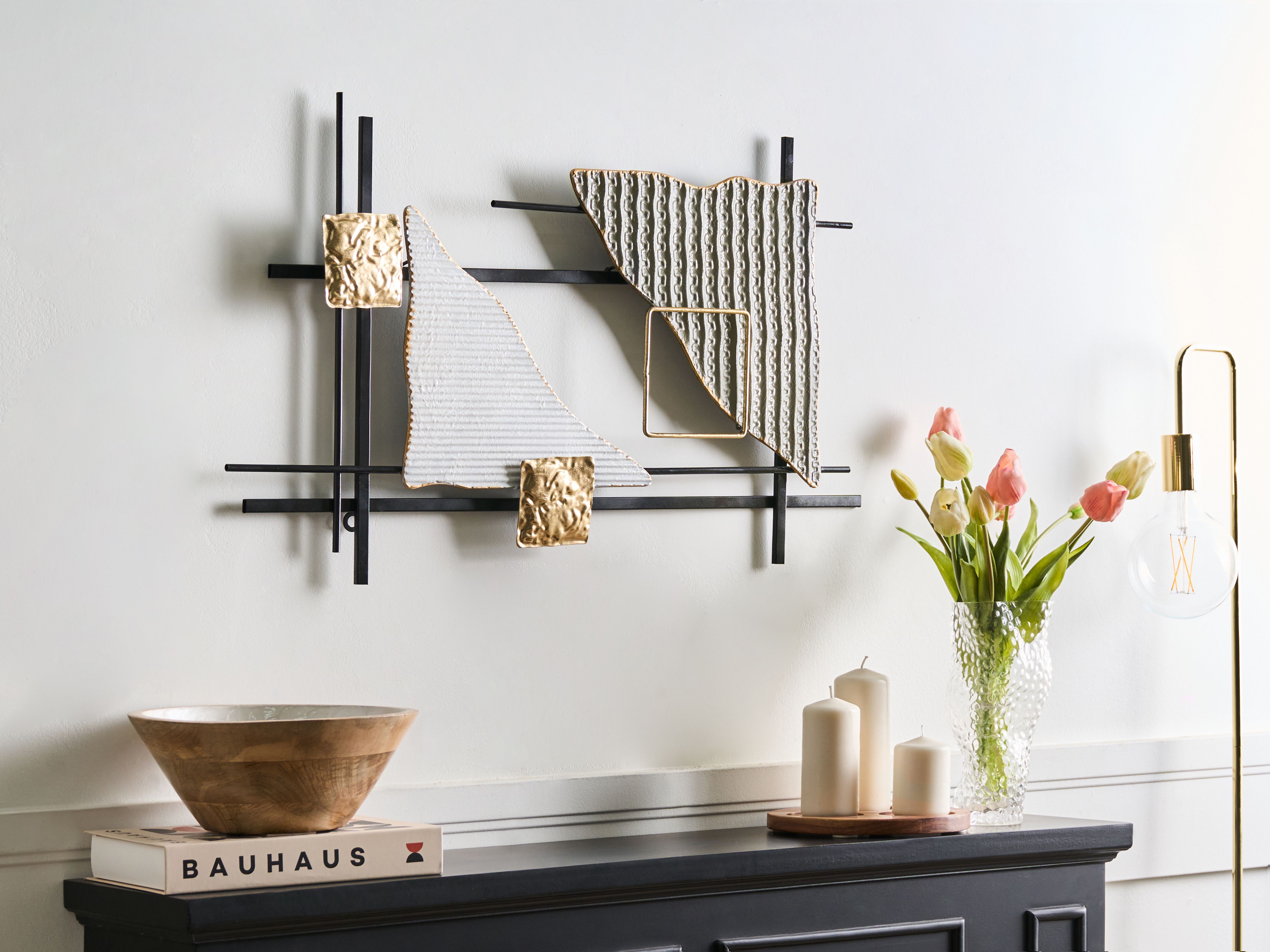 Wall Decor PORTMARNOCK Metal 45 cm Multicolour