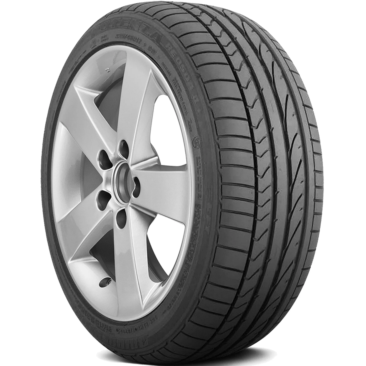 Set of 4 (FOUR) Bridgestone Potenza RE050A II RFT 225/45R17 91V Performance Run Flat Tires Fits: 2017-19 Chevrolet Cruze Diesel, 2021 Toyota Corolla S
