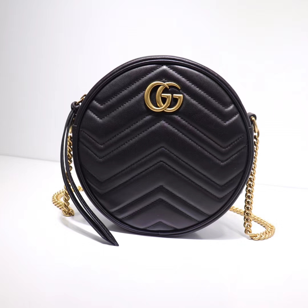 Replica Gucci Marmont Mini Round Shoulder Bag1:1High-quality replica