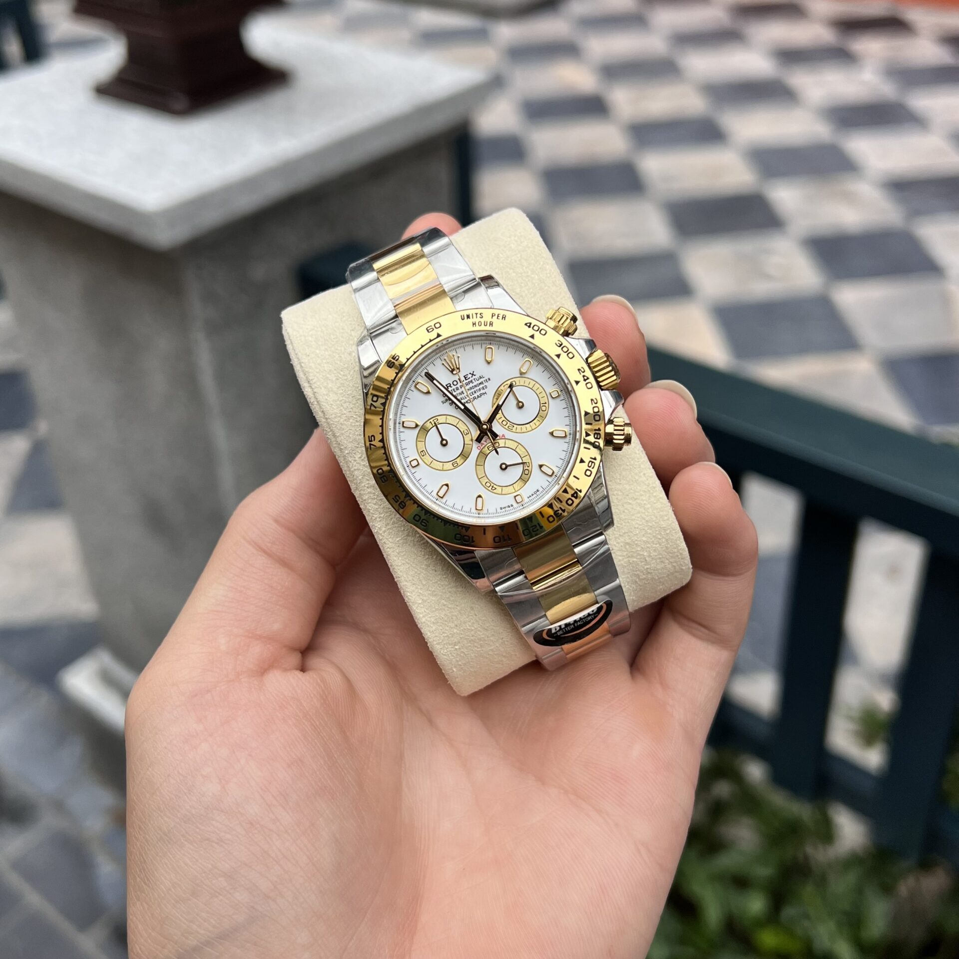 Rolex Daytona 126503 Best Replica Watch Demi Yellow BT Factory 40mm - Top club