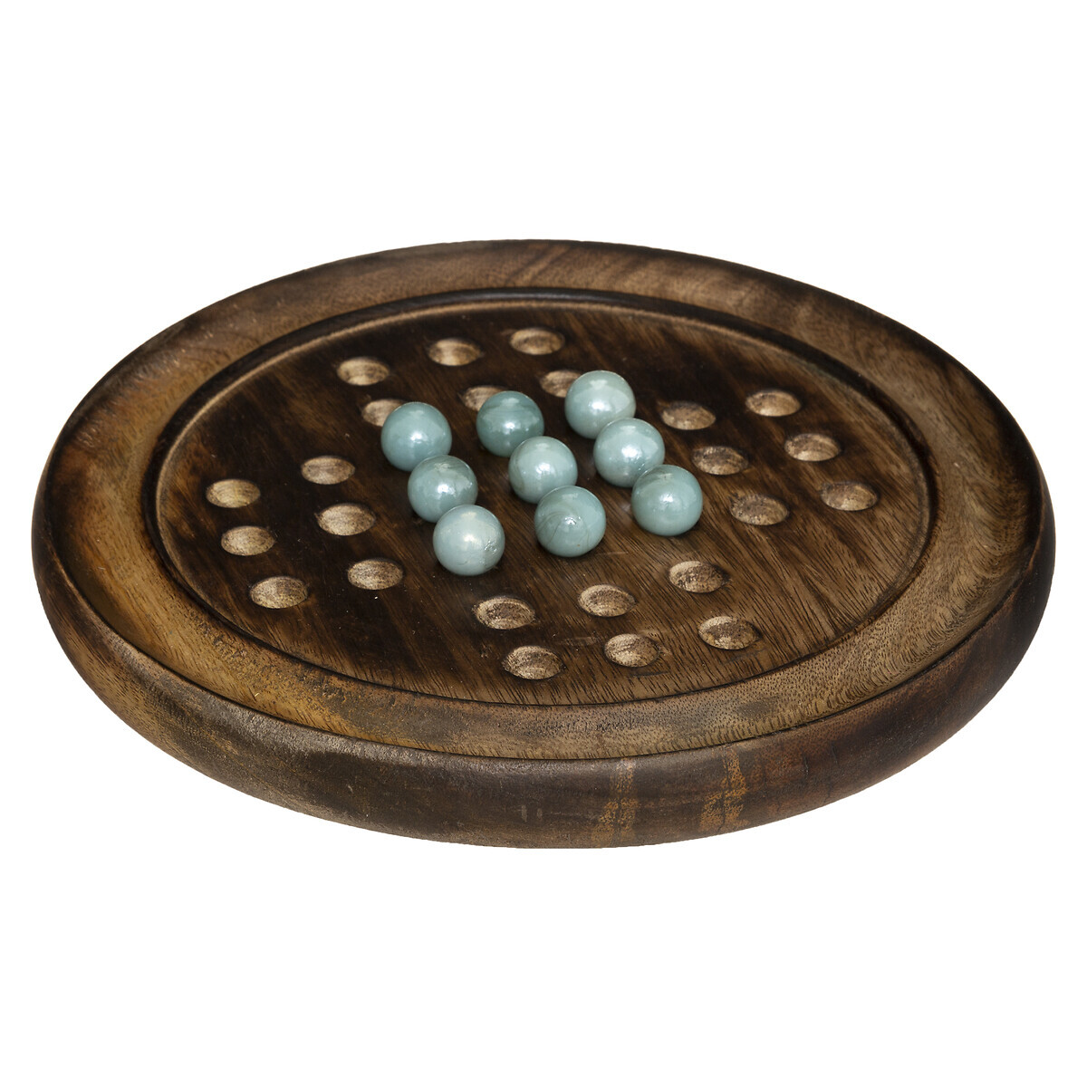 Solitaire Mango wood, D.22,5 cm