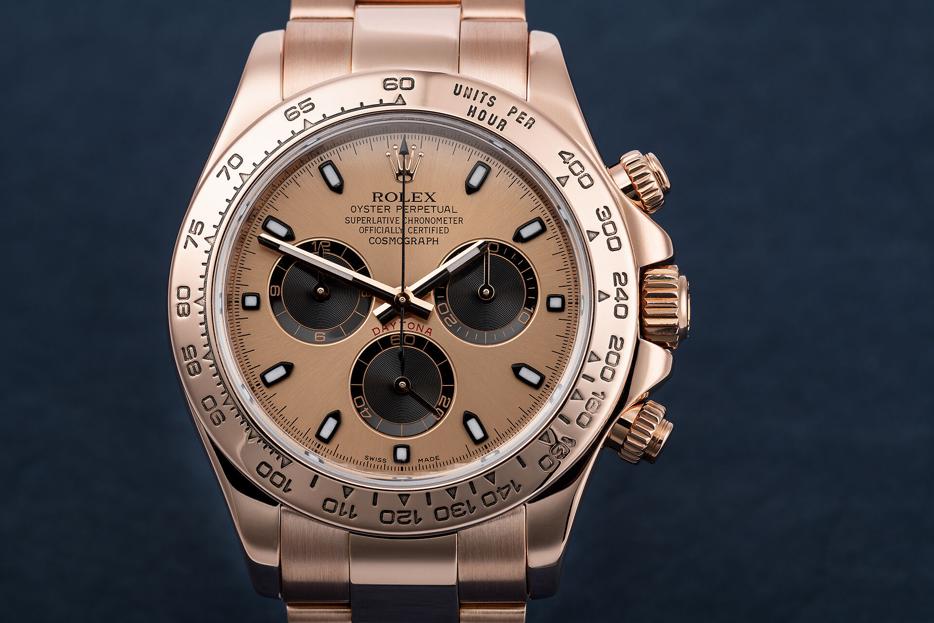 Rolex Cosmograph Daytona Oyster, 40 mm, platinum watch M116505 40 mm(1:1 replica) - Elite Watch Atelier