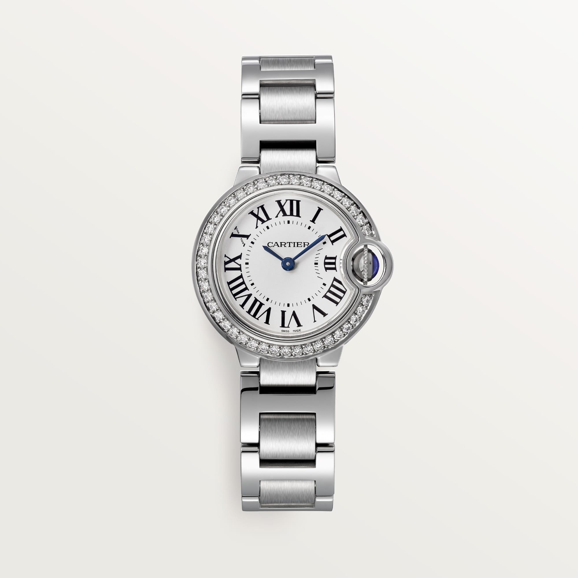 Ballon Bleu de fake cartier watch 28 mm quartz movement(1:1 replica) - Elite Watch Atelier