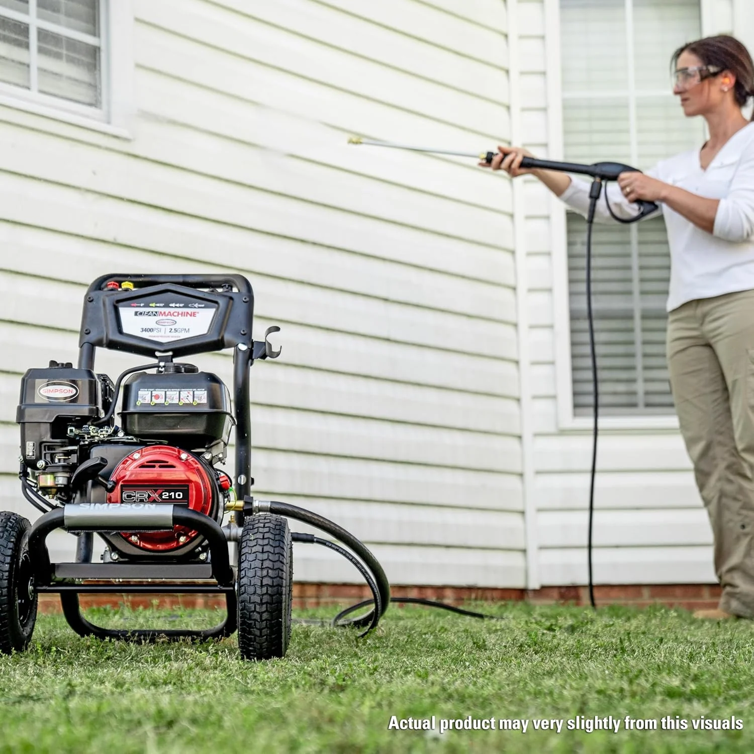 Simpson Gas Pressure Washer 3400 PSI 2.5 GPM With 25 ft Hose - CM61083 - Image 9 Simpson Gas Pressure Washer 3400 PSI 2.5 GPM With 25 ft Hose - CM61083 - Image 9