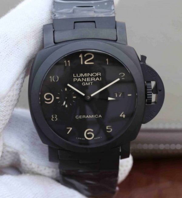 Replica Panerai VSF PAM438 Real Ceramic Ceramic Bracelet P9001 - Top club