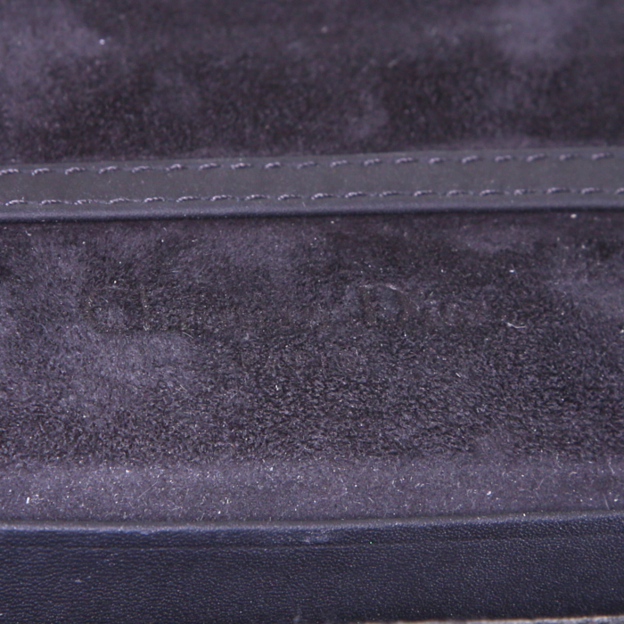 Dior Slim Saddle handbag/clutch in black leather1:1High-quality replica