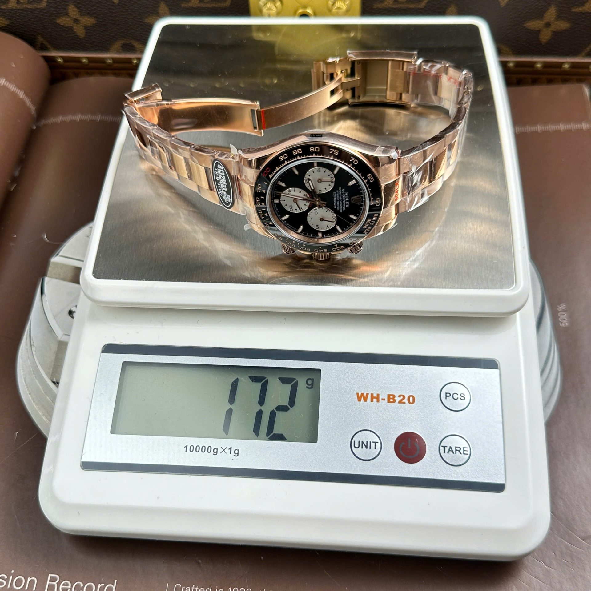 Rolex Cosmograph Daytona Le Mans 126525LN Knock Off Watches Weight 173 Grams QF Factory 40mm - Elite Watch Atelier