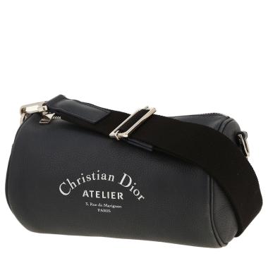 Dior Roller shoulder bag in blue grained leather1:1High-quality replica