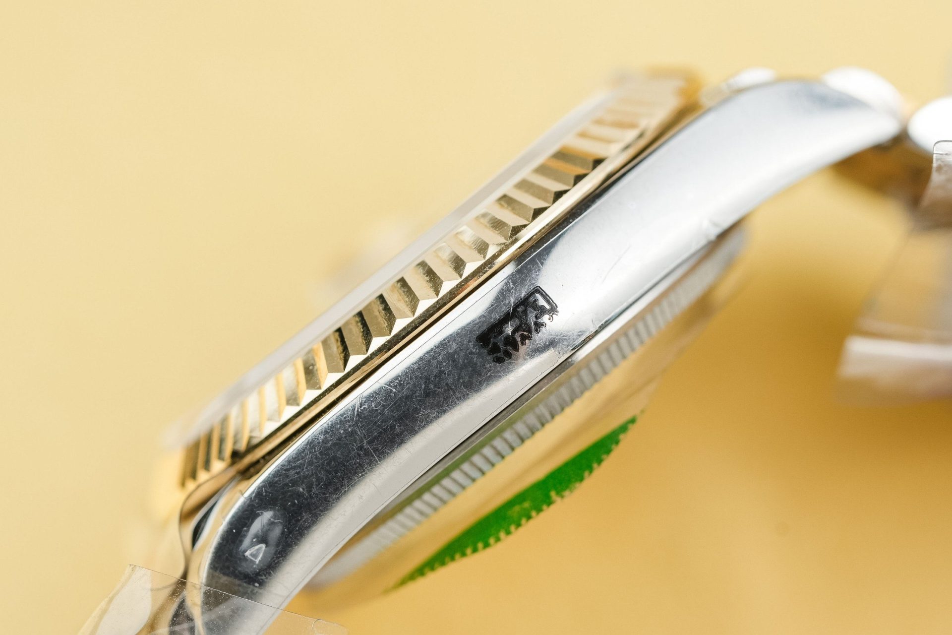 Rolex Best Replica Watch DateJust 126233 Yellow Champagne Fluted Dial Gold Wrapped 36mm - Top club