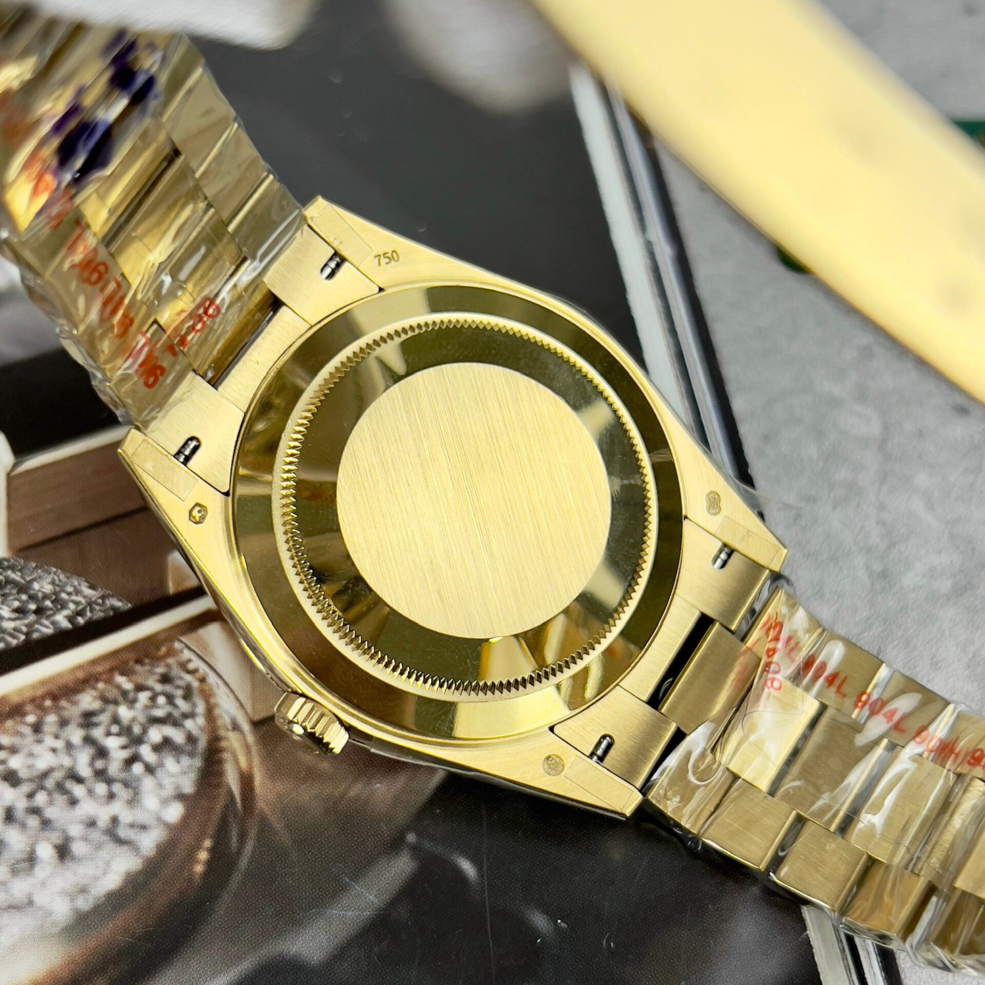 Rolex Day-Date 228238 Replica 11 Watch Black Dial GM Factory 40mm - Elite Watch Atelier