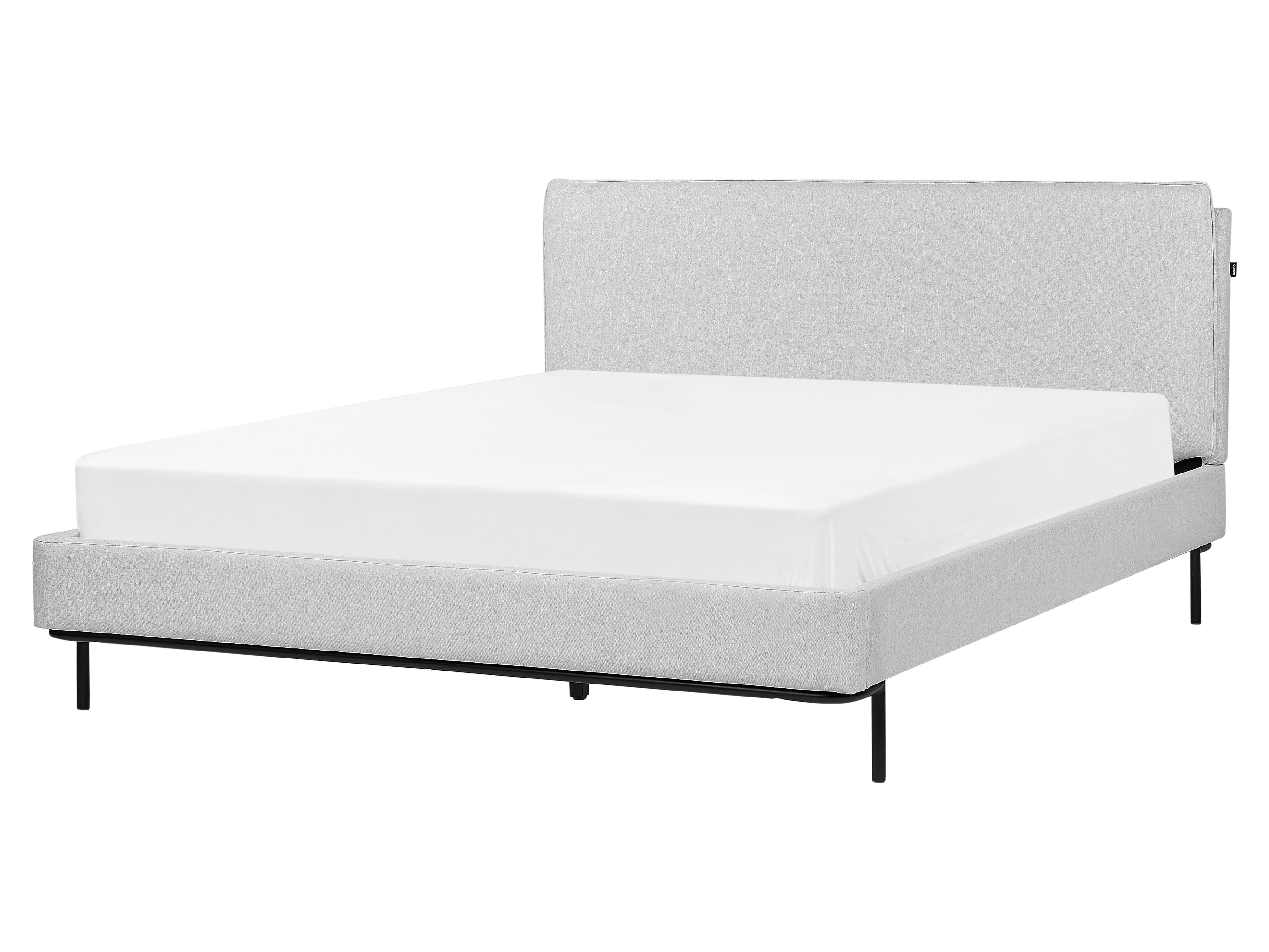 Bed Fabric CORIO 160 x 200 cm (EU King Size) Light Grey