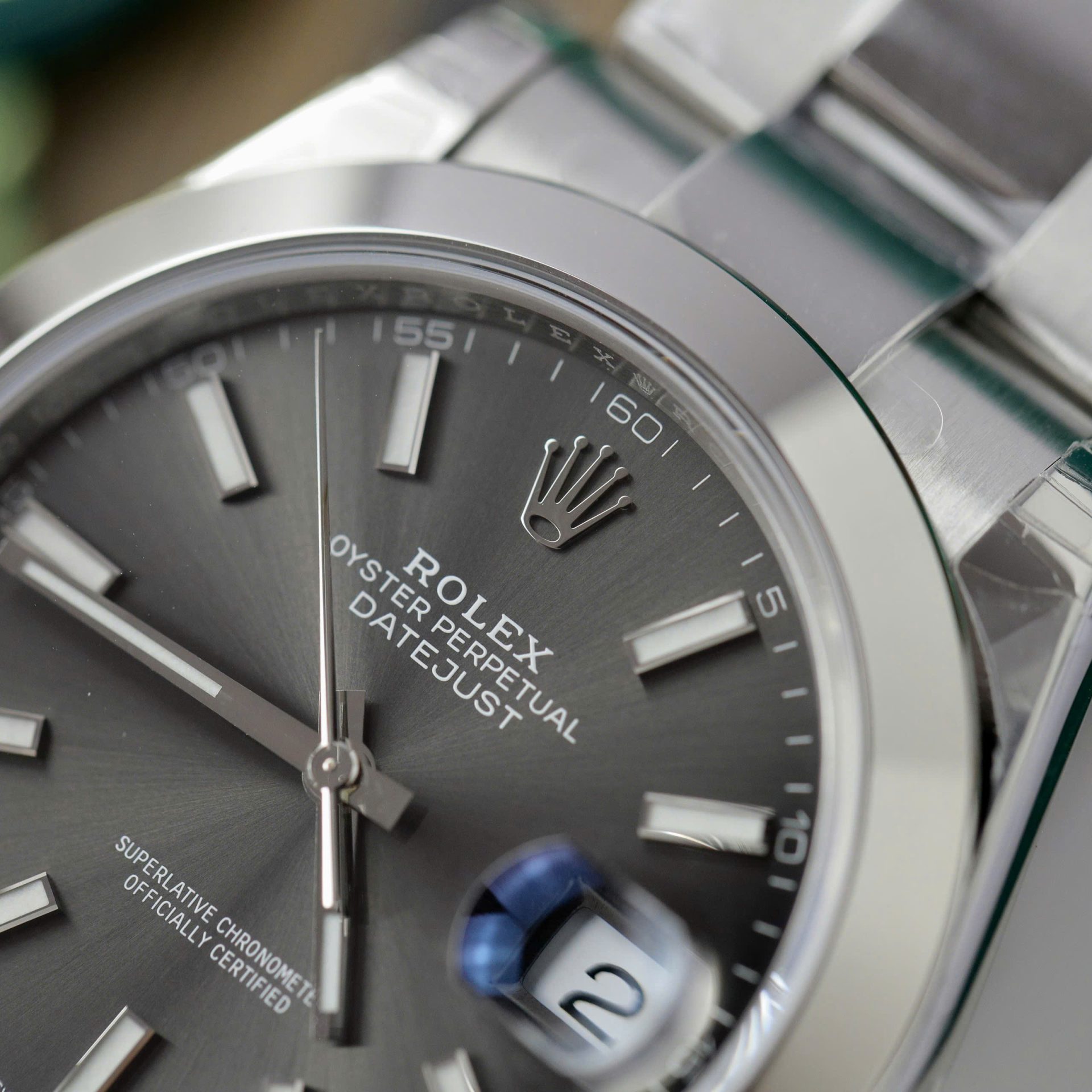 Rolex DateJust 126300 Best Replica Watch Men Dial Gray VS Factory 41mm - Top club