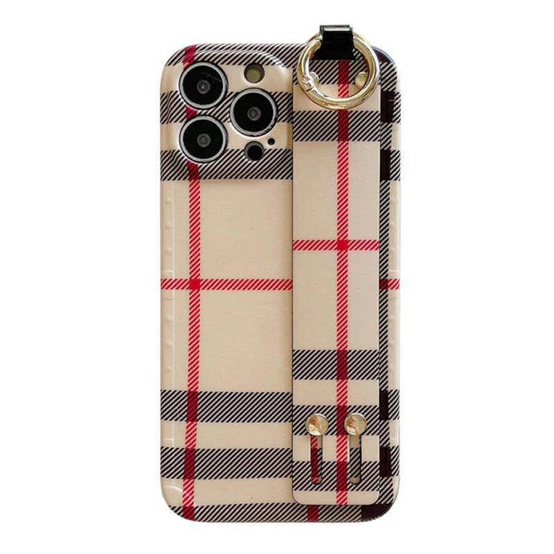 Bur Classic Color Wristband iPhone Case - Wholesale & Influencer