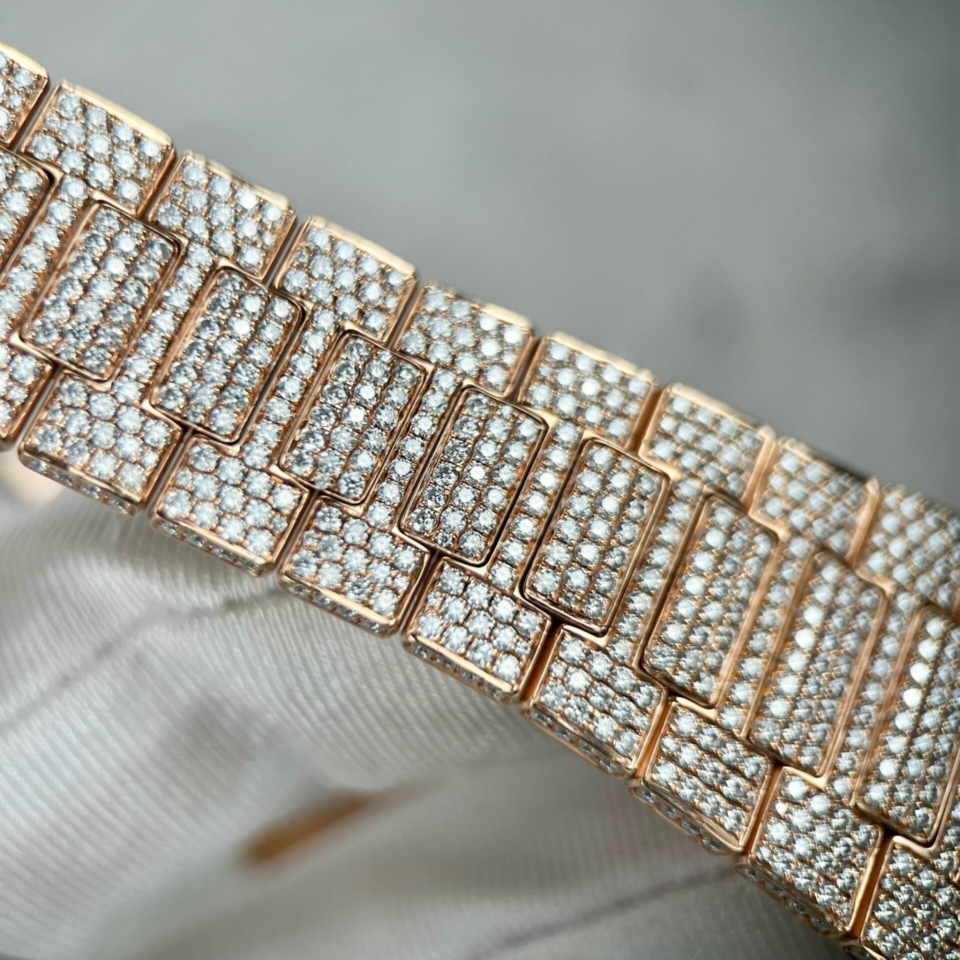 Patek Philippe 5711 Replica Watch With Moissanite Diamond Refined 3K 40mm - Top club
