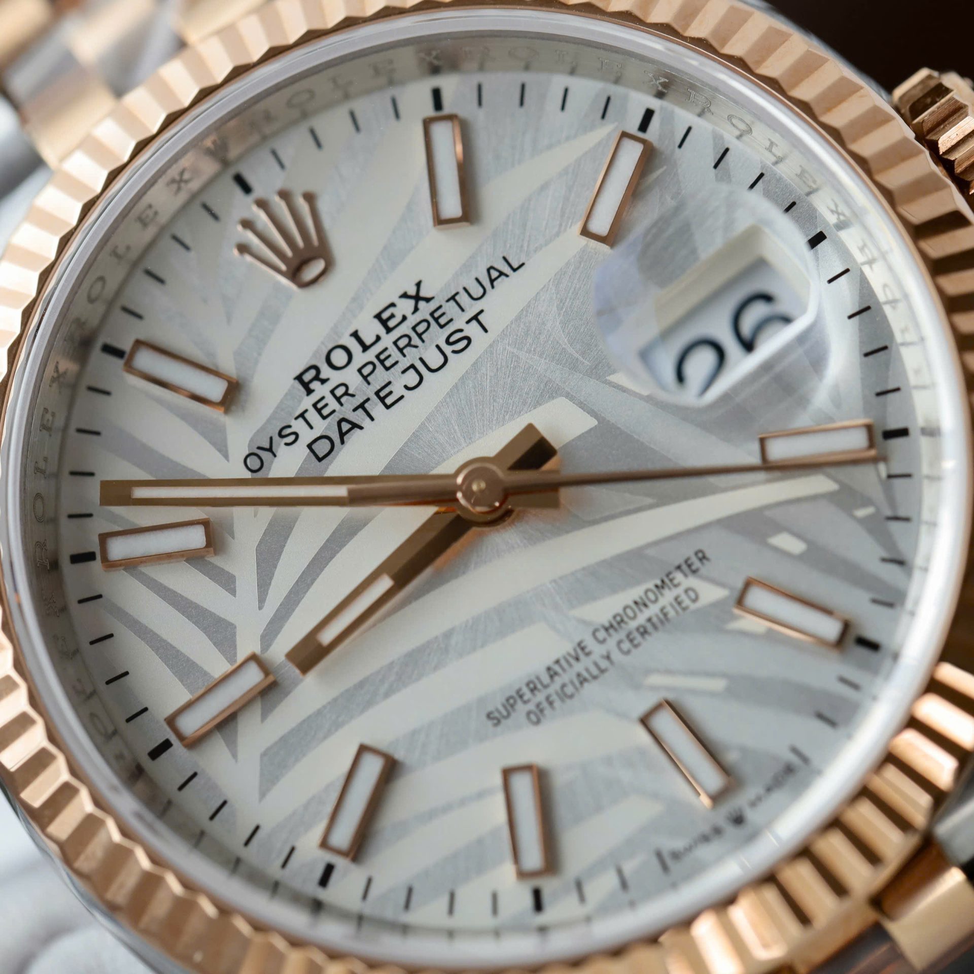 Rolex DateJust 126231 Best Copies Watch Palm Dial VS Factory 36mm - Elite Watch Atelier
