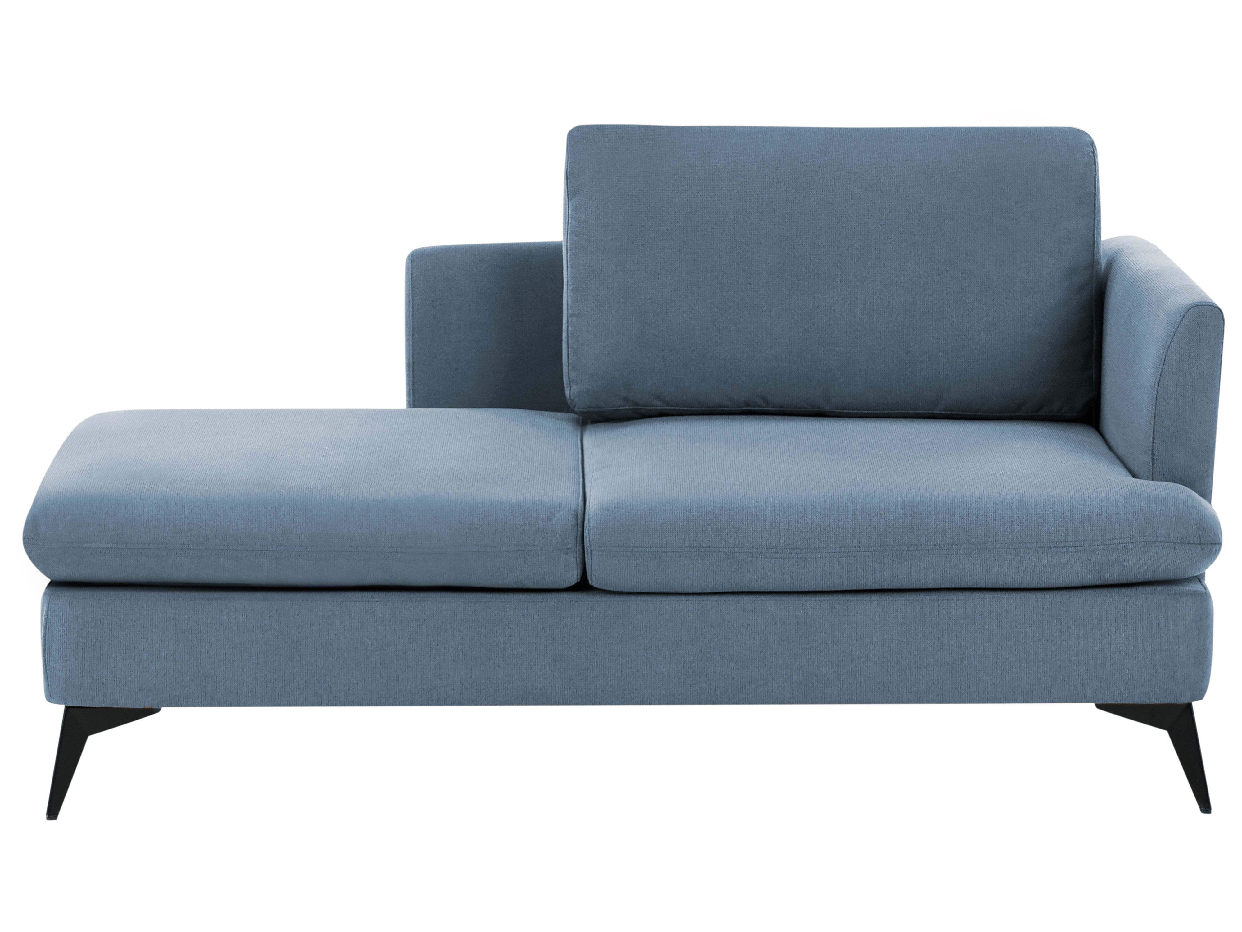 Right-Hand Chaise Lounge SIEVOZ Fabric Blue