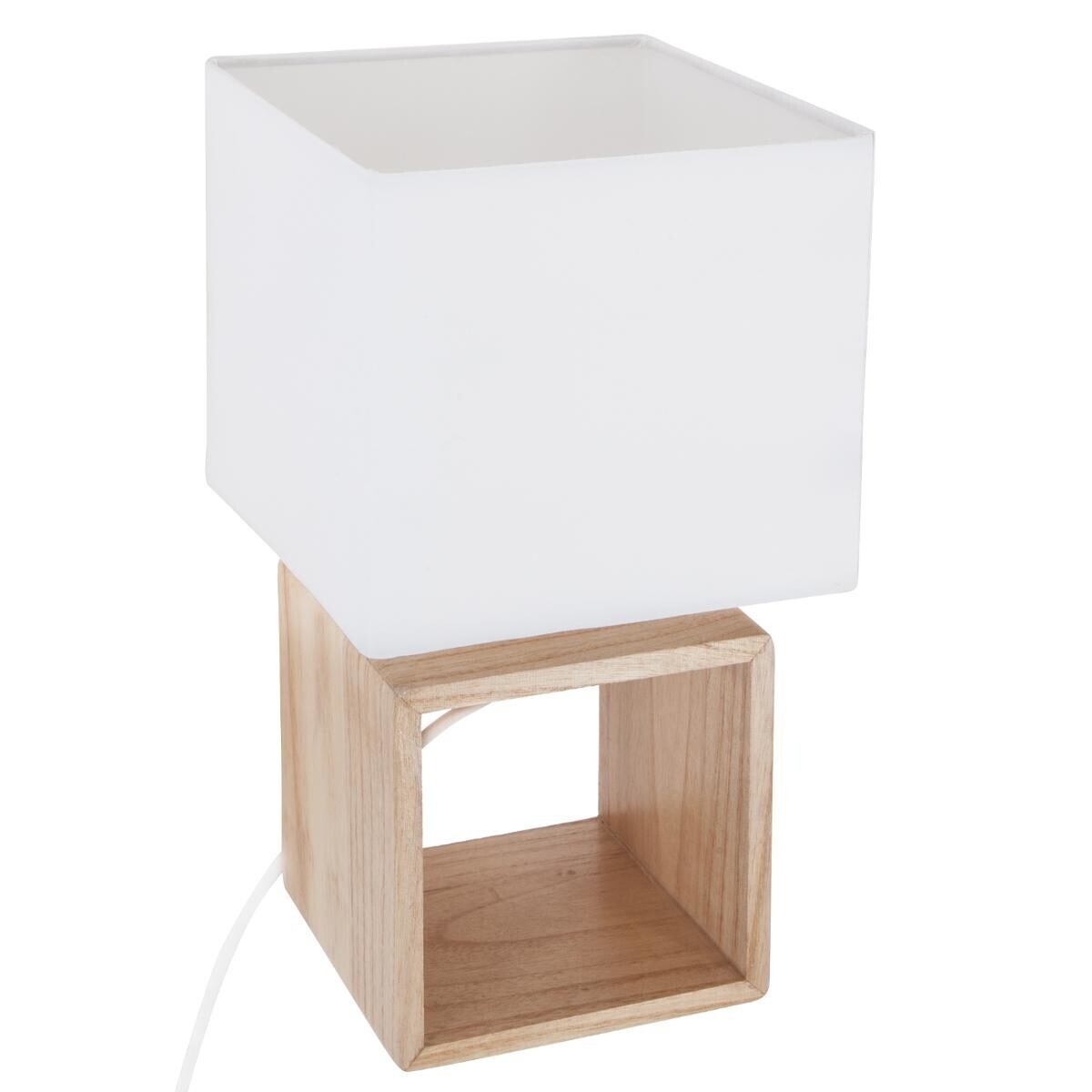 Lamp "Pojo" Beige, H.32 cm