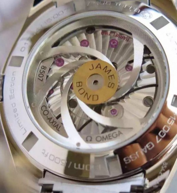 Replica Omega XF Seamaster CO-AXIAL Master James Bond White Textured Dial SS Bracelet A8507 - Top club