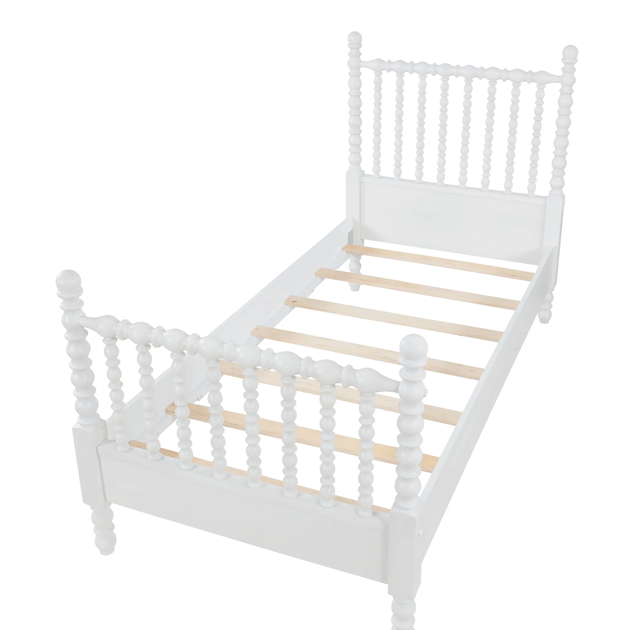 Pioneer Woman Harper Queen-Size Spindle Bed, Homestead Brown - Image 13