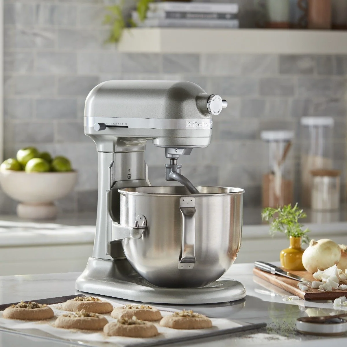 KitchenAid 7 Quart Bowl-Lift Stand Mixers with Accessories, Cast Iron Black, KSM70SKXX - Image 20
