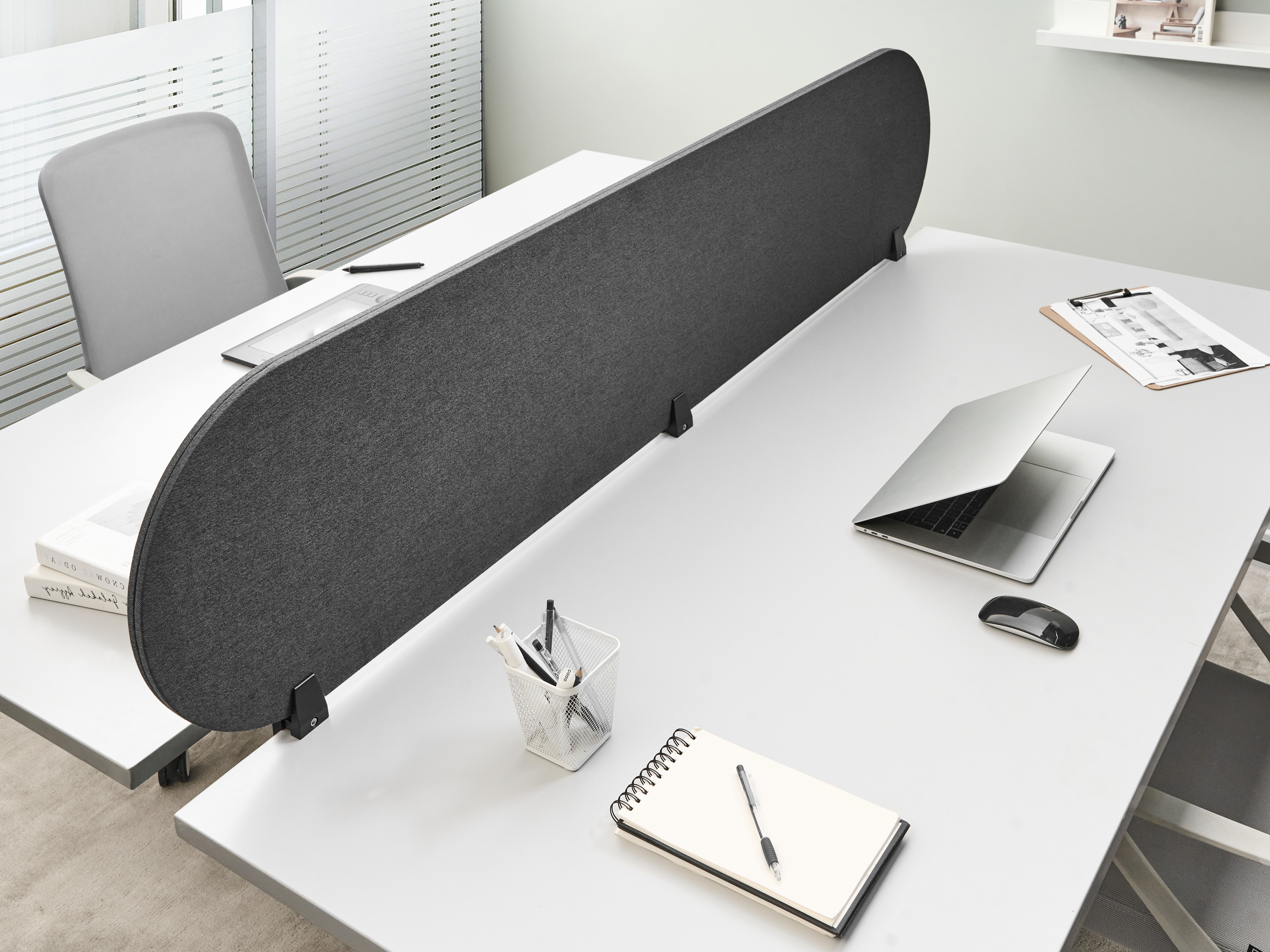 Desk Screen SPARKY Dark Grey