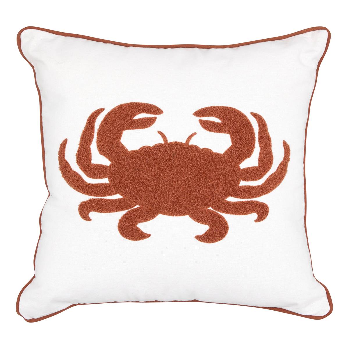 Cushion "Oceania" White, 45x45 cm