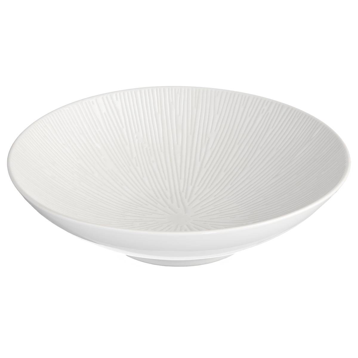 Deep plate "Atelier" D.19 cm, White