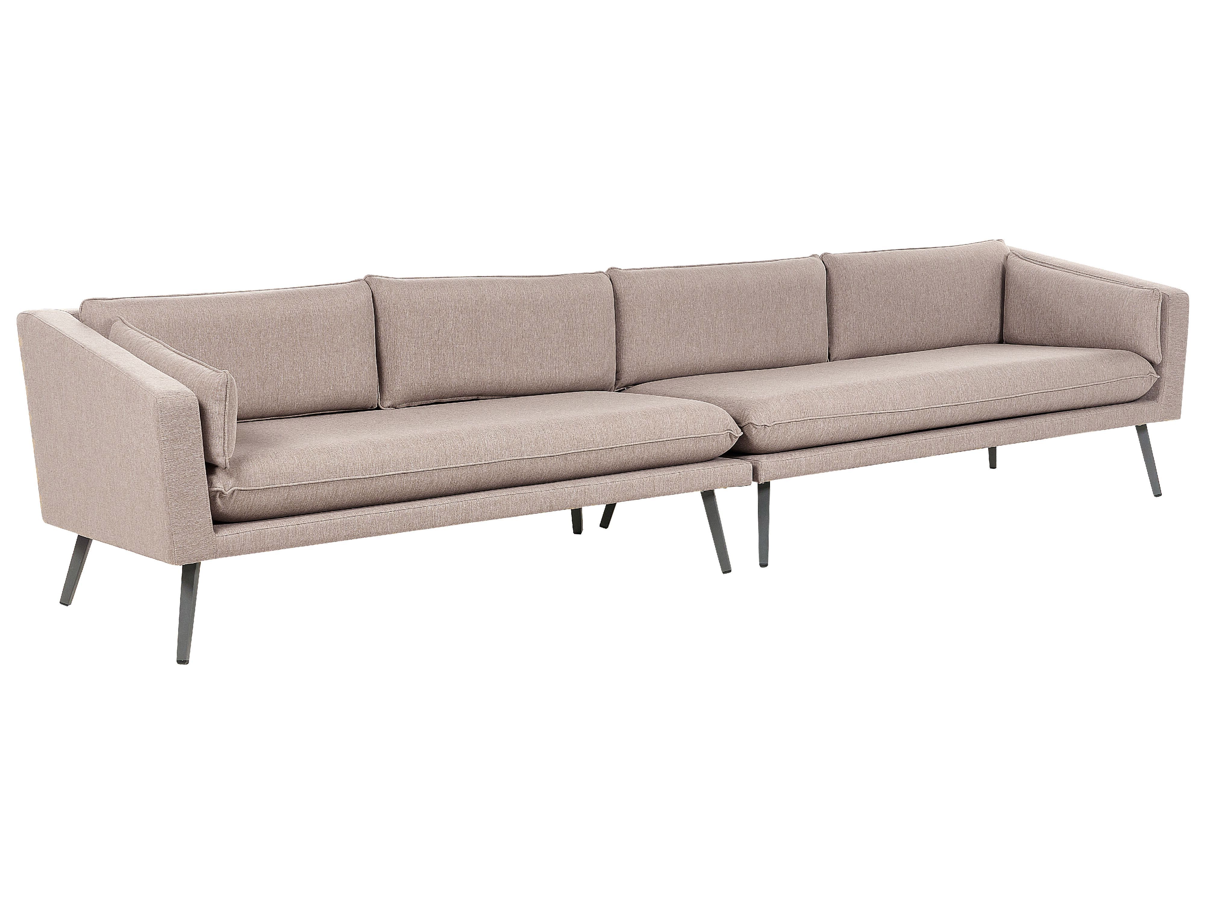 Garden Sofa 4 Seater LORETELLO Beige