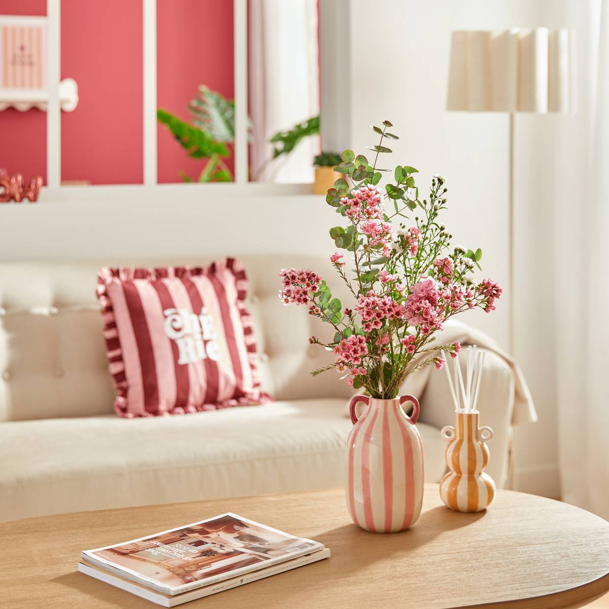 Vase "Cheri" Various colors, H.20 cm