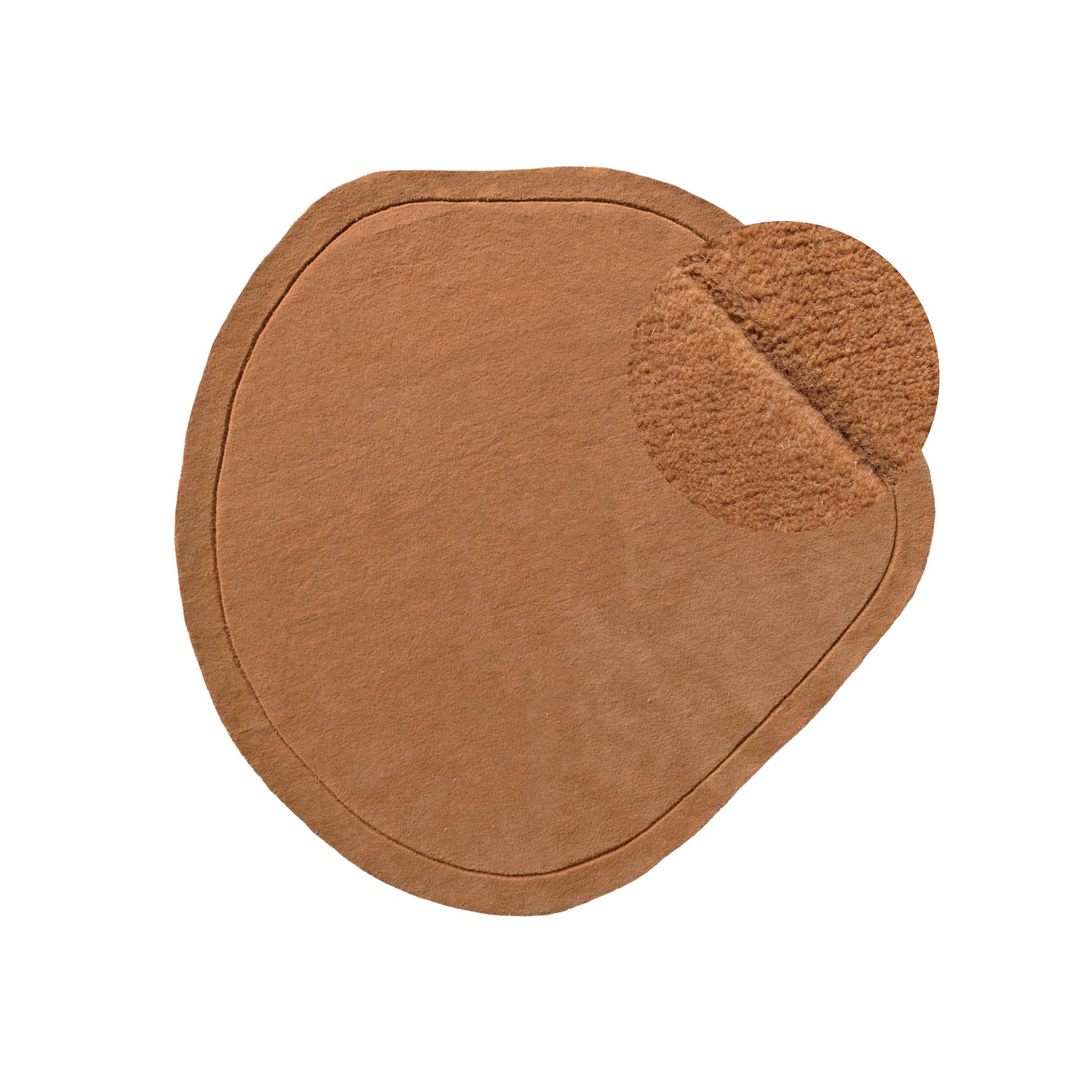 Blokker Pebble Vloerkleed Ø 200 cm - Terra