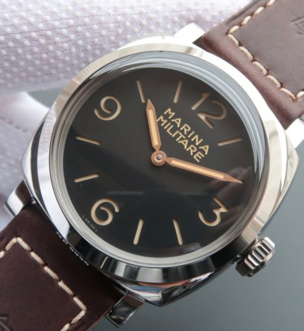Replica Panerai PAM587 Thick Brown Leather Strap P.3000 Super Clone - Elite Watch Atelier