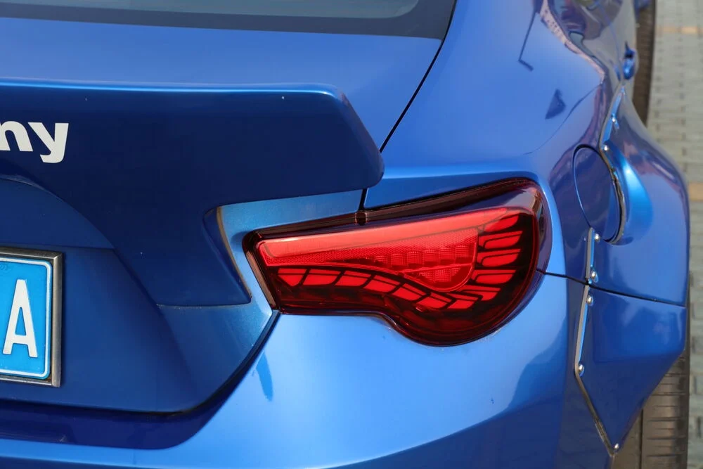 LED Tail Lights Sequential Signal Red For Toyota 86 BRZ FRS 13-21