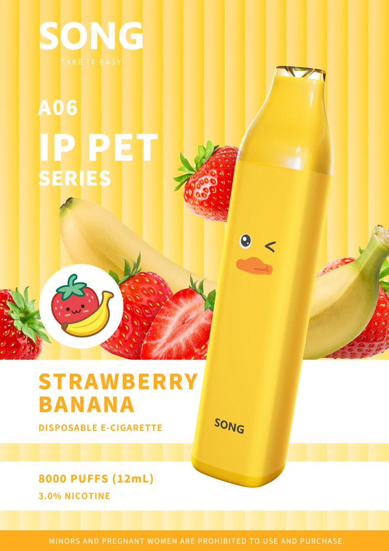 （2 pack）SONG  A06-IP Pet – 8000Puffs