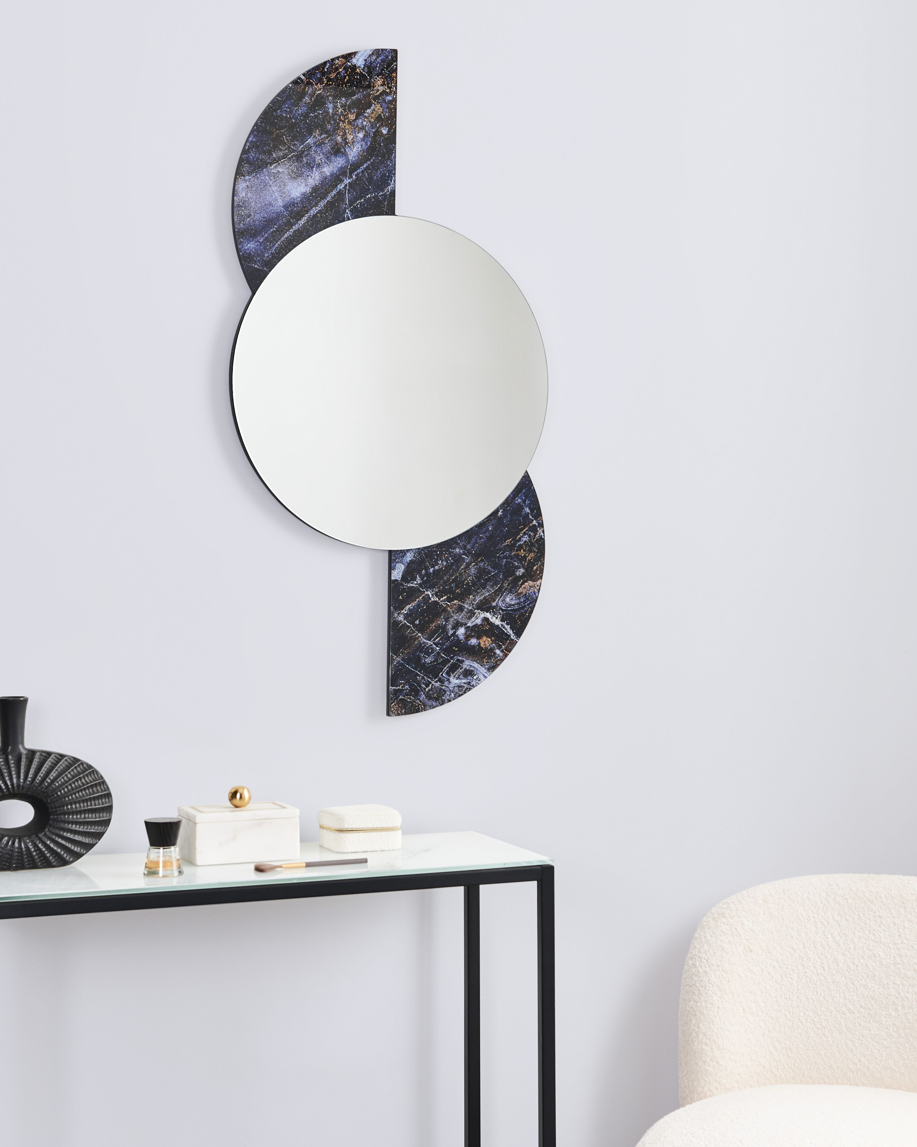 Wall Mirror SEUZEY 50 cm 100 cm Violet