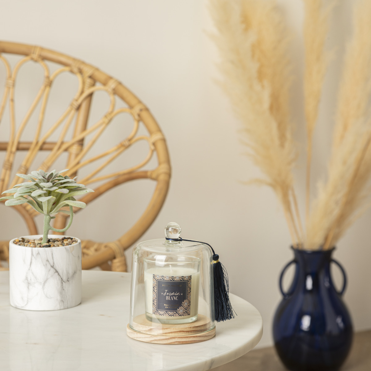 Scented candle "Loli" Jasmine, 130g