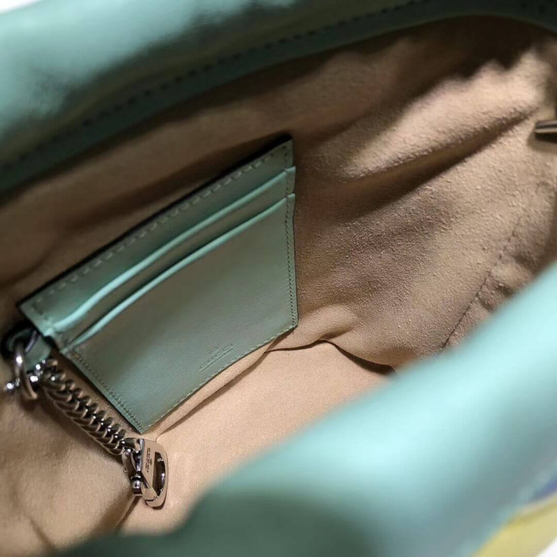 Replica Gucci Gg Marmont Mini Bucket Bag In Pastel And Rainbow 5751631:1High-quality replica