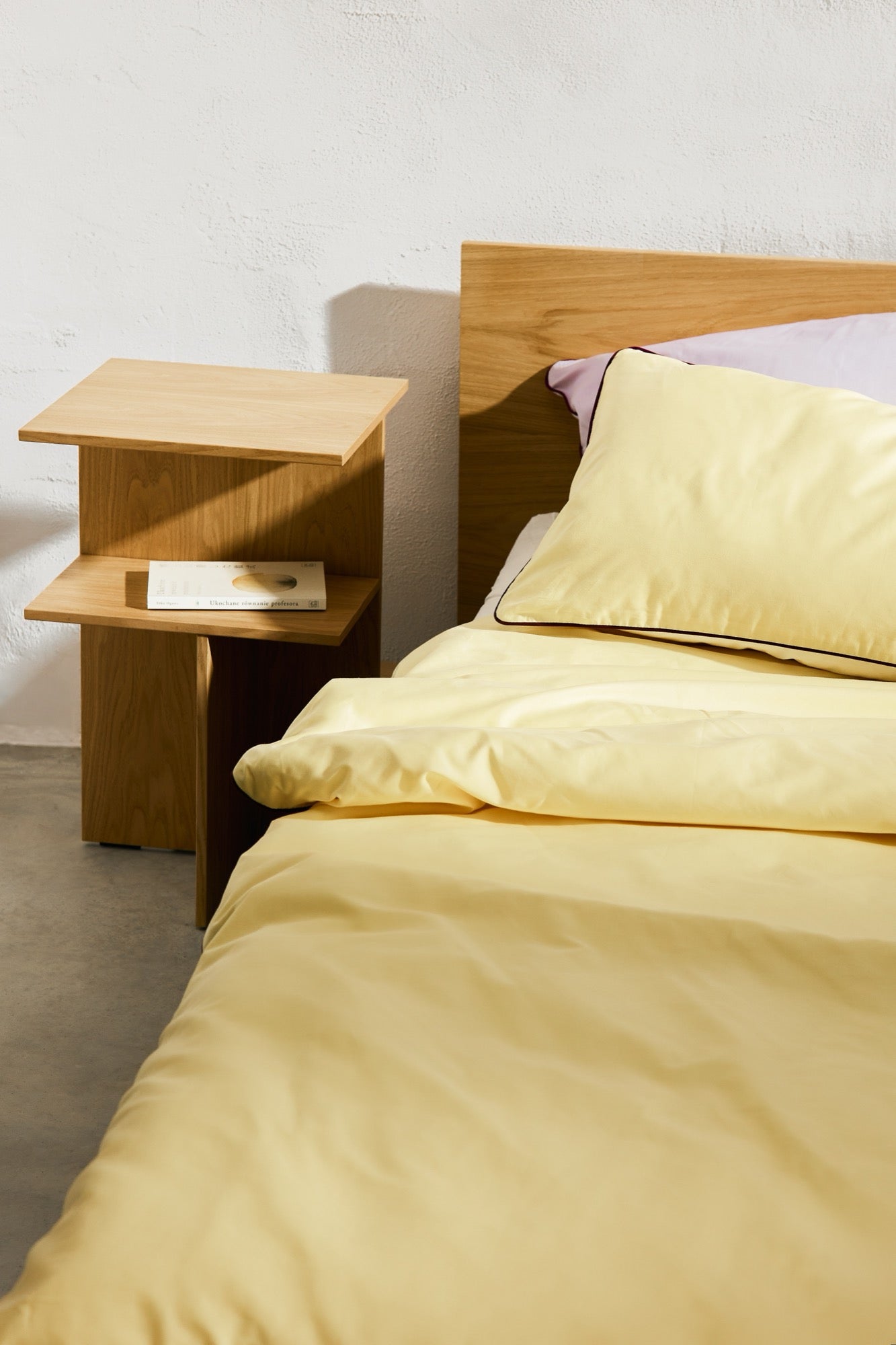 noo.ma OBA Kussensloop - 50x70 cm - Sunny Yellow