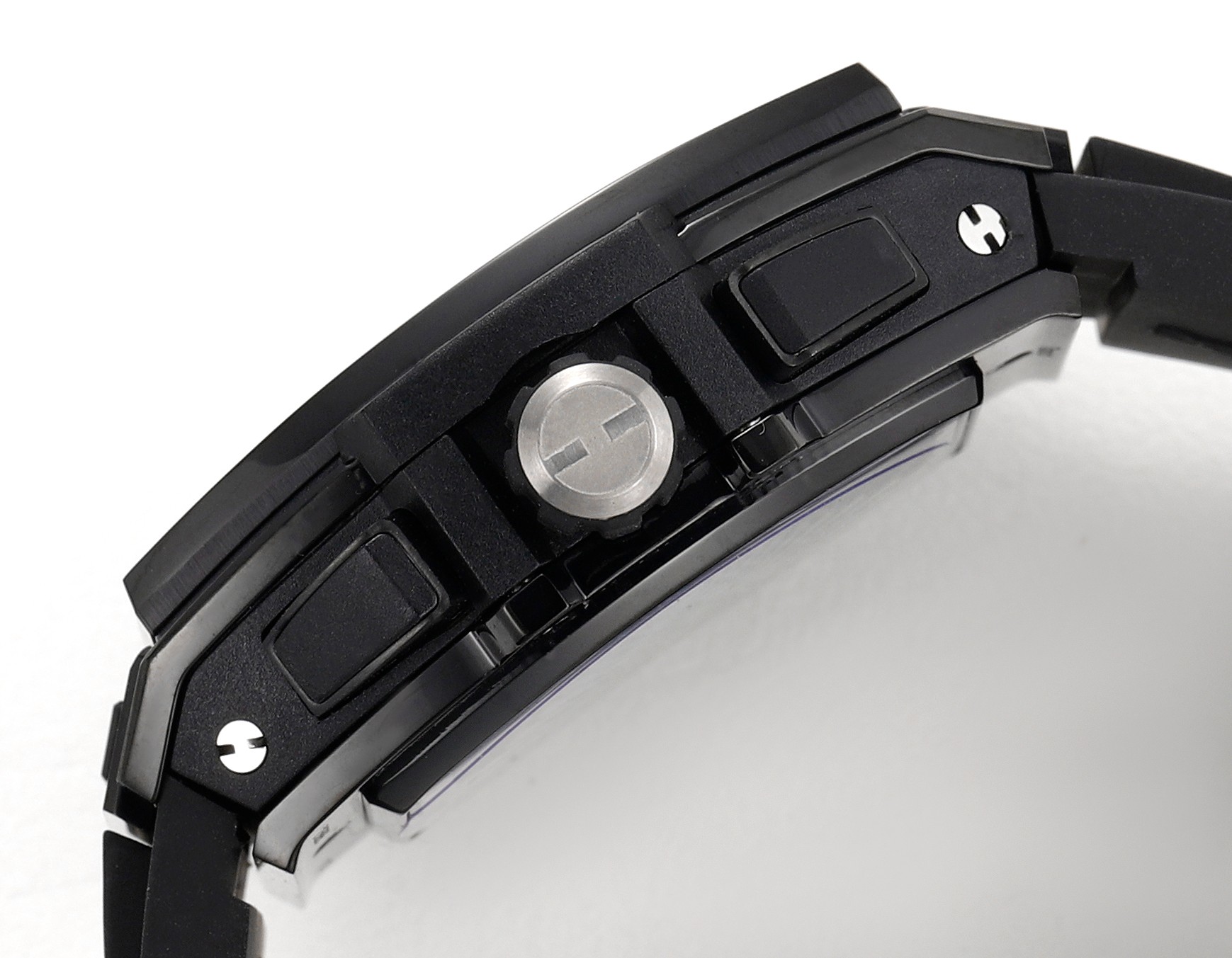 Hublot Spirit of Big Bang Textured Rubber Strap(1:1 replica) - Top club