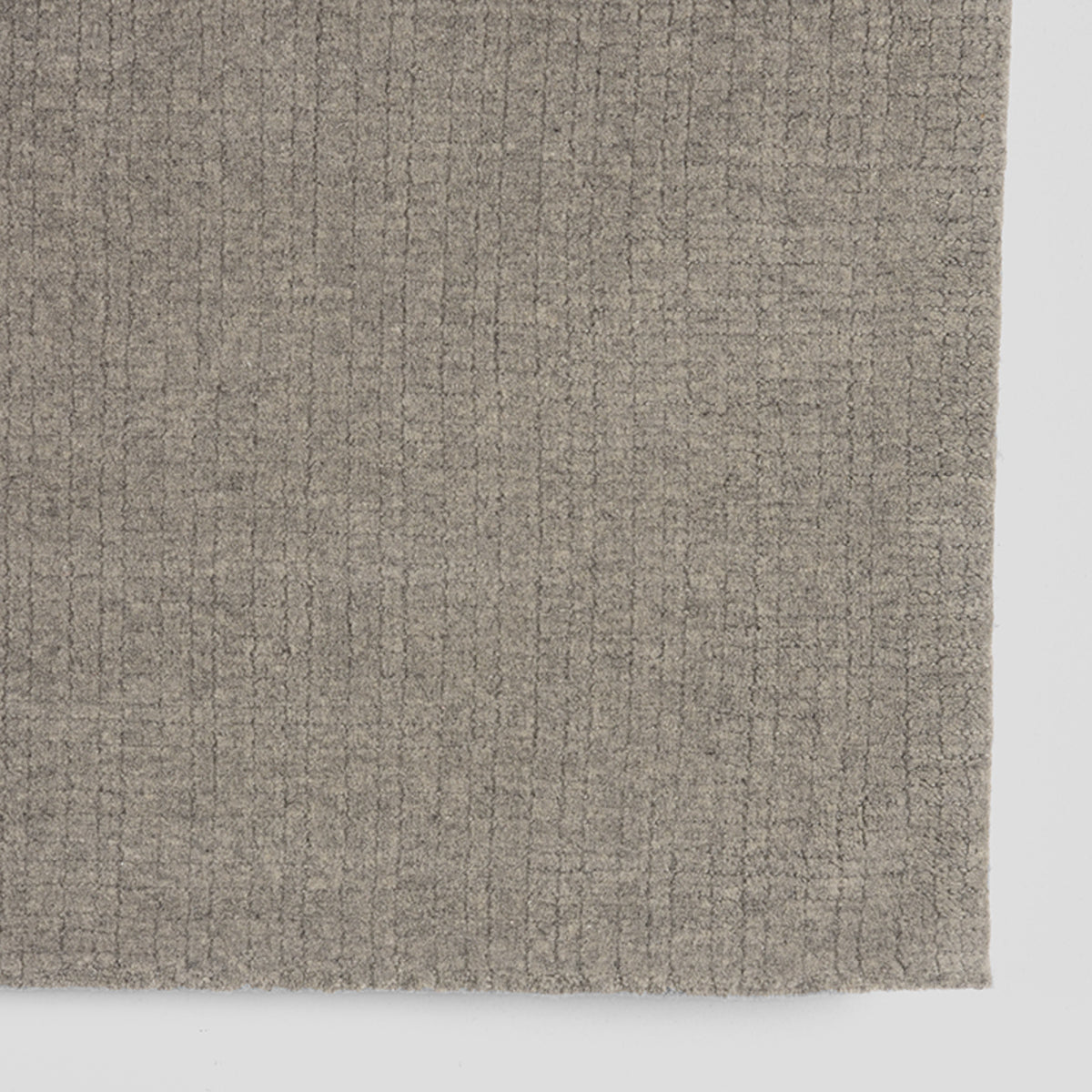 LABEL51 - Vloerkleed Wolly 160x230 cm - Grijs Wol