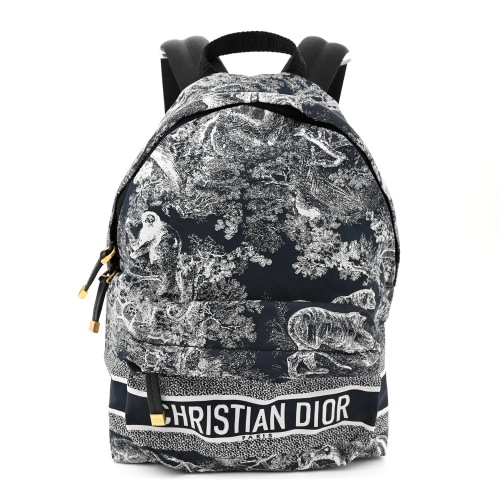 Blue Technical Fabric Dior Backpack Replica – Mirror Quality