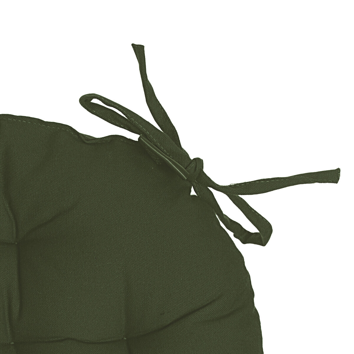 Round chair cover Khaki green, D.38 cm