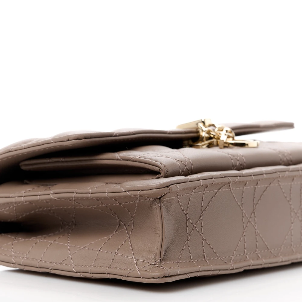 Shop Dior Warm Taupe Cannage Replica Handbags – Mirror Quality1:1High-quality replica