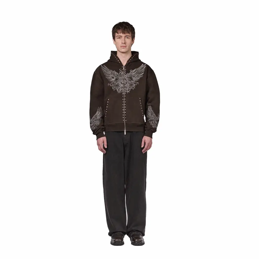 "hellboy" Zip Up anthracite