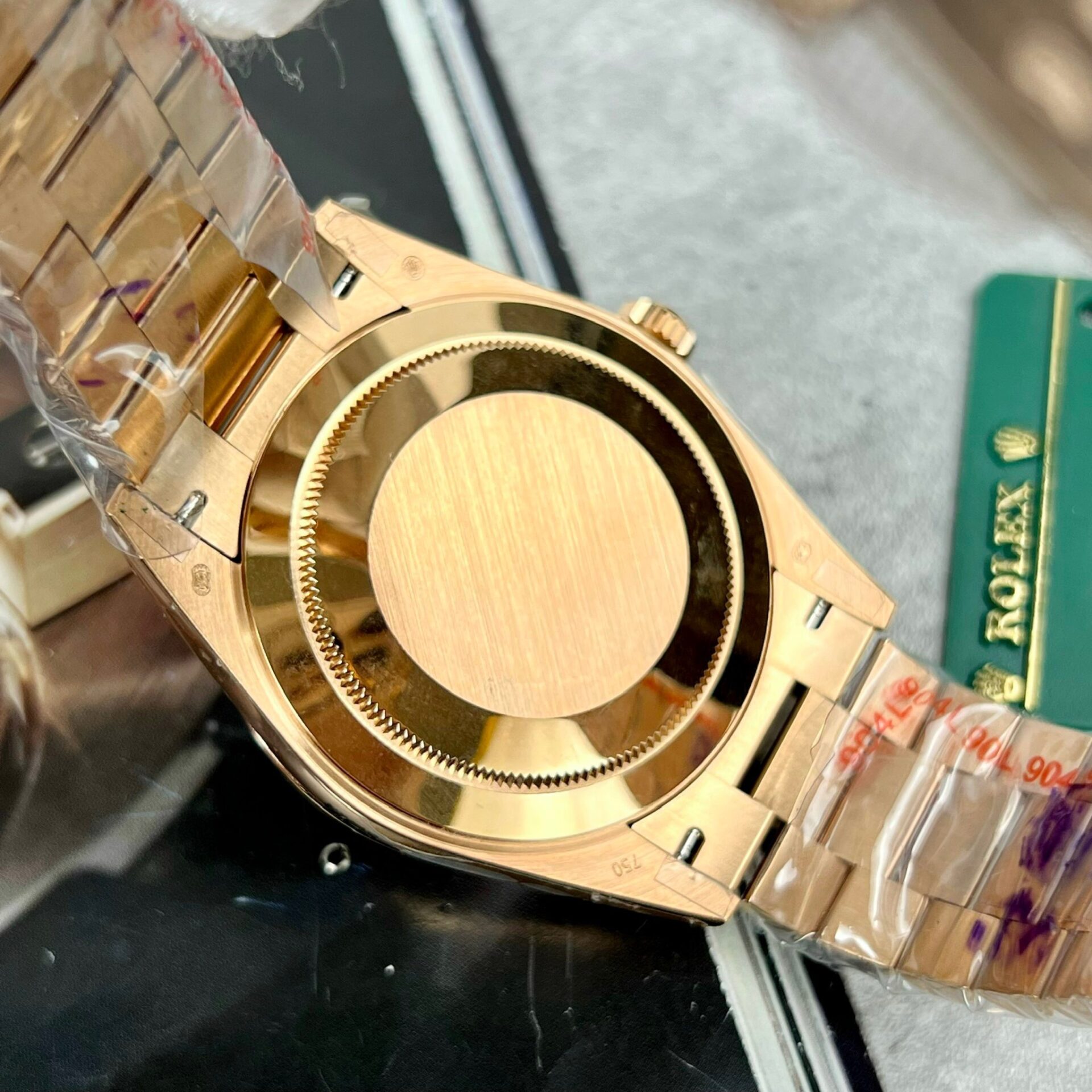Rolex Day-Date 228235 Green Dial Replica Watch GM Factory 40mm - Top club